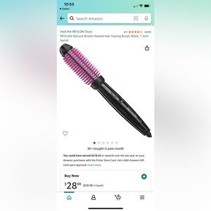 Revlon thermal silicon round brush